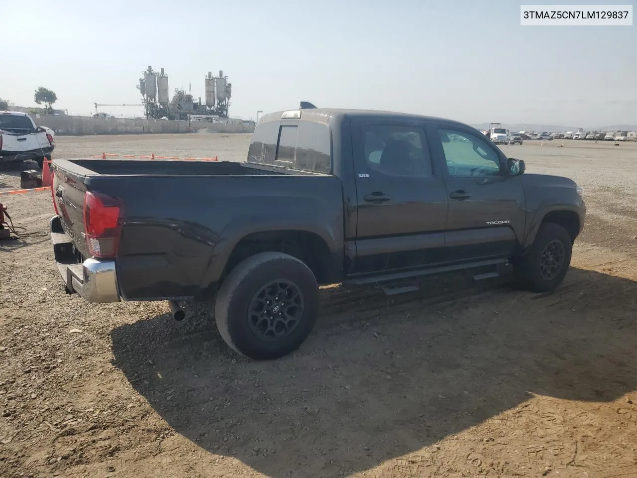 2020 Toyota Tacoma Double Cab VIN: 3TMAZ5CN7LM129837 Lot: 71487884