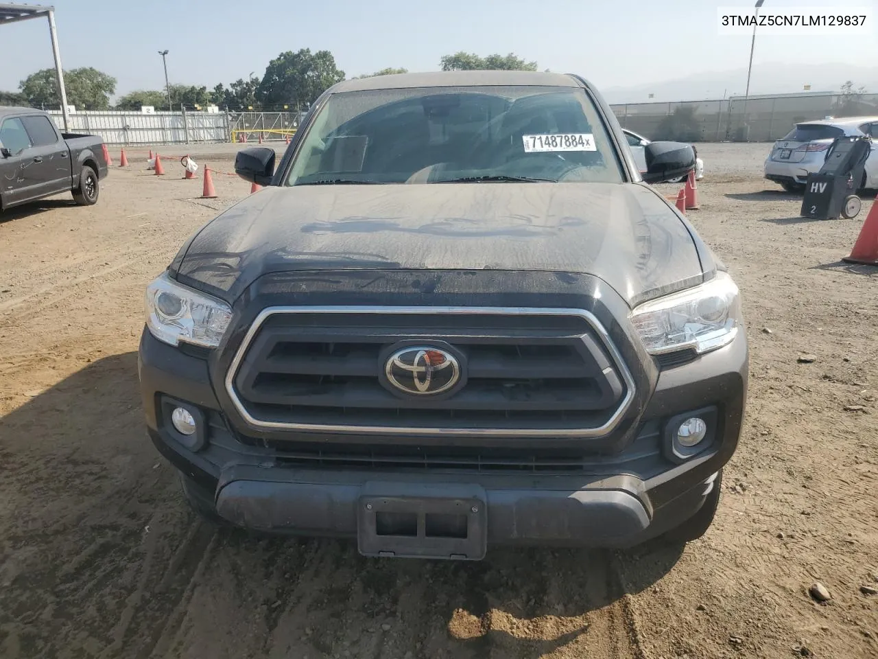 2020 Toyota Tacoma Double Cab VIN: 3TMAZ5CN7LM129837 Lot: 71487884