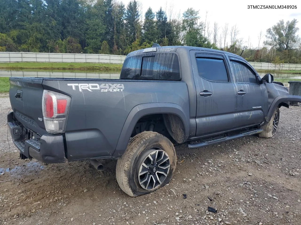 2020 Toyota Tacoma Double Cab VIN: 3TMCZ5AN0LM348926 Lot: 72100674