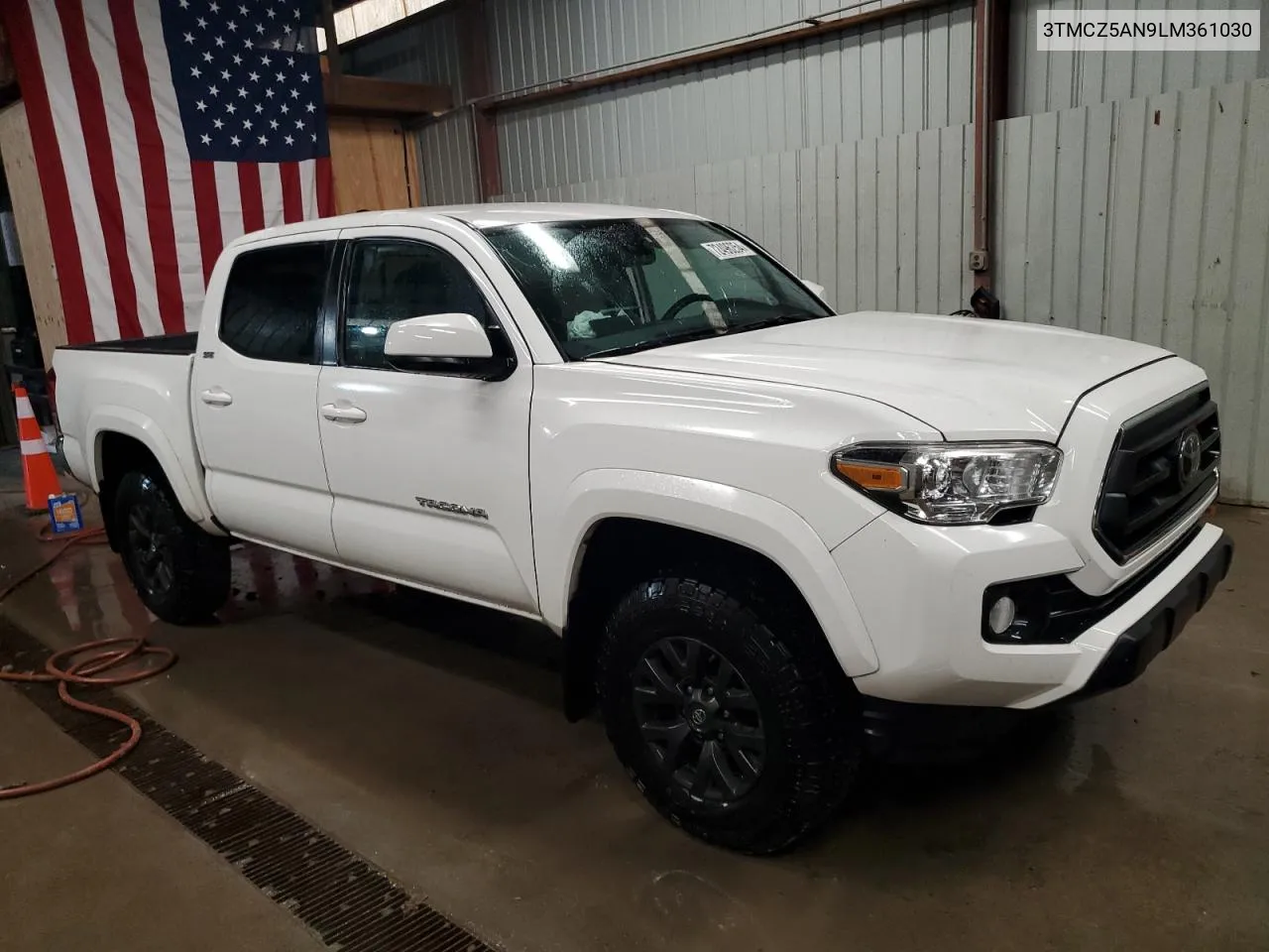 2020 Toyota Tacoma Double Cab VIN: 3TMCZ5AN9LM361030 Lot: 72496254