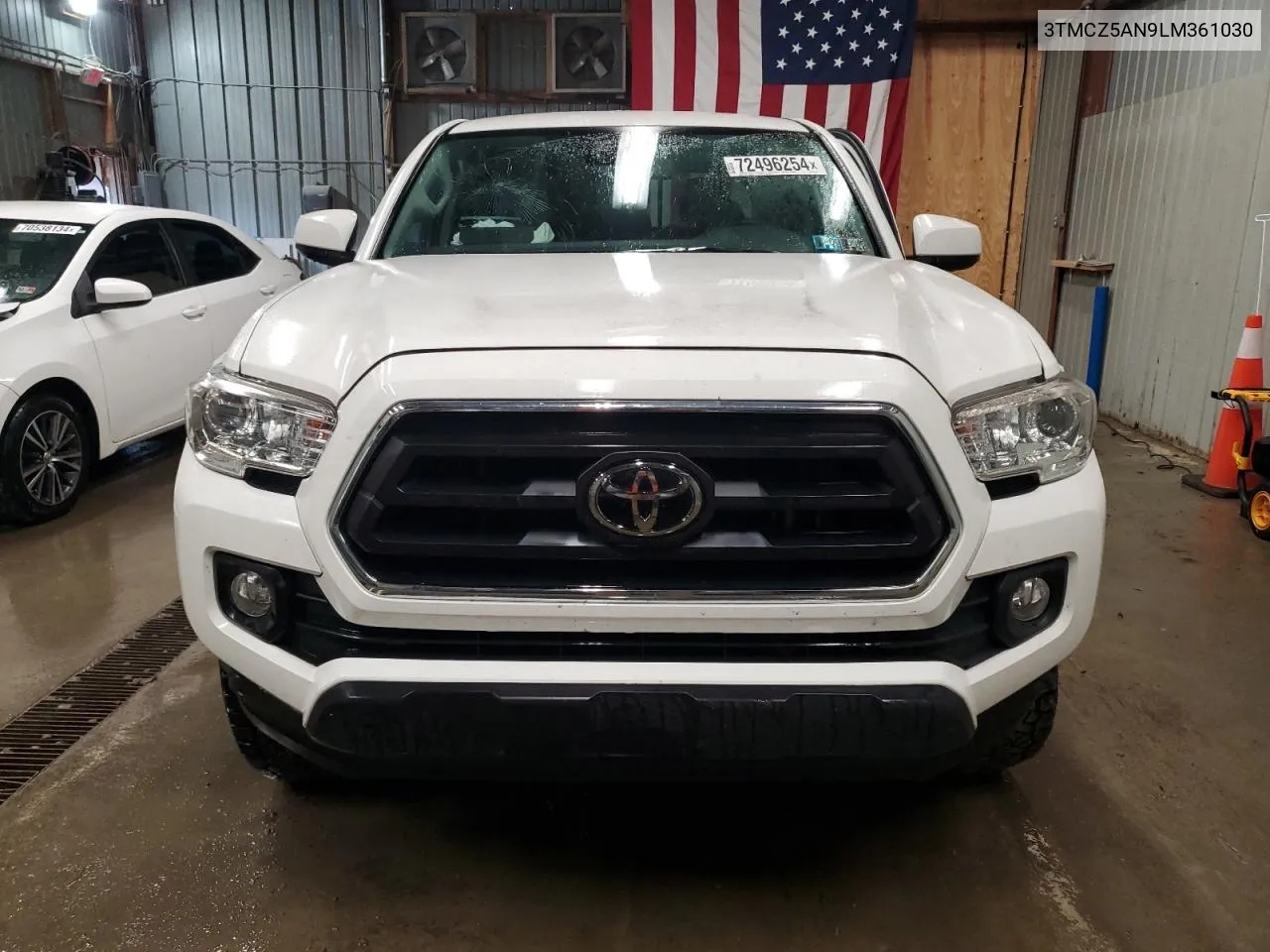 2020 Toyota Tacoma Double Cab VIN: 3TMCZ5AN9LM361030 Lot: 72496254