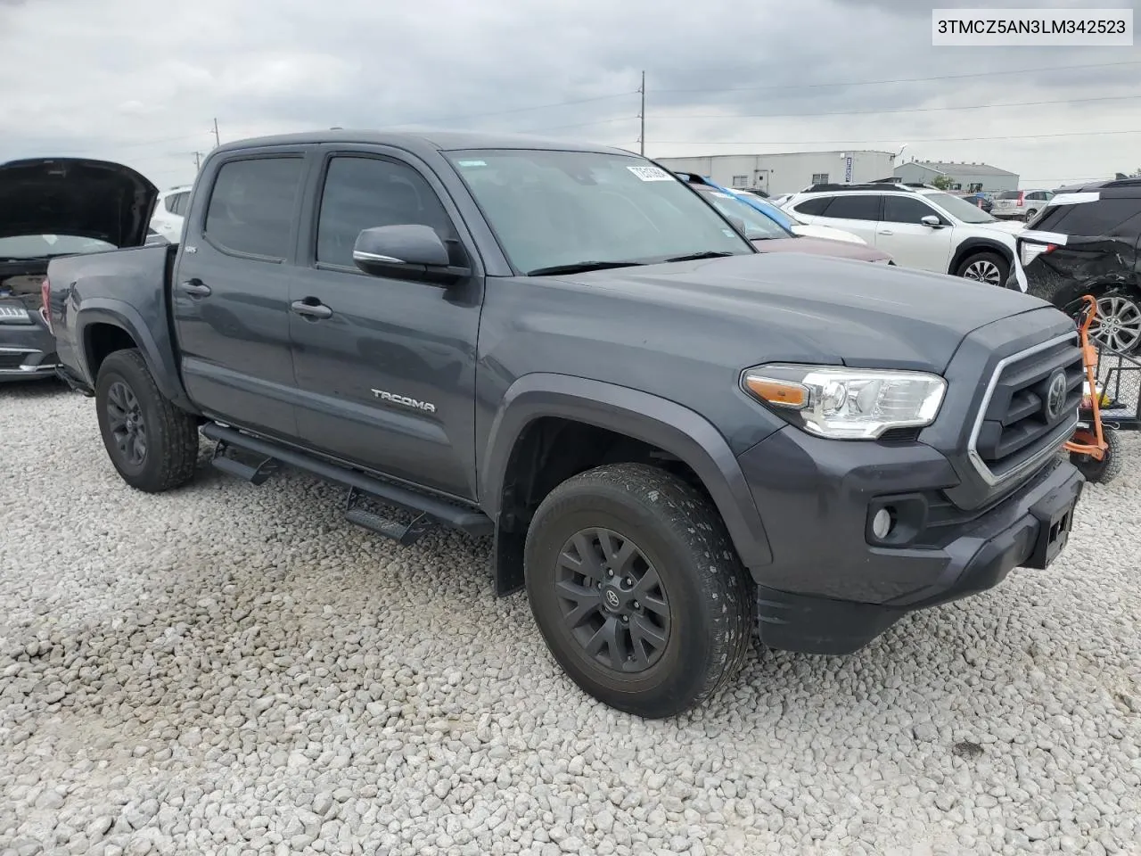 2020 Toyota Tacoma Double Cab VIN: 3TMCZ5AN3LM342523 Lot: 72513994