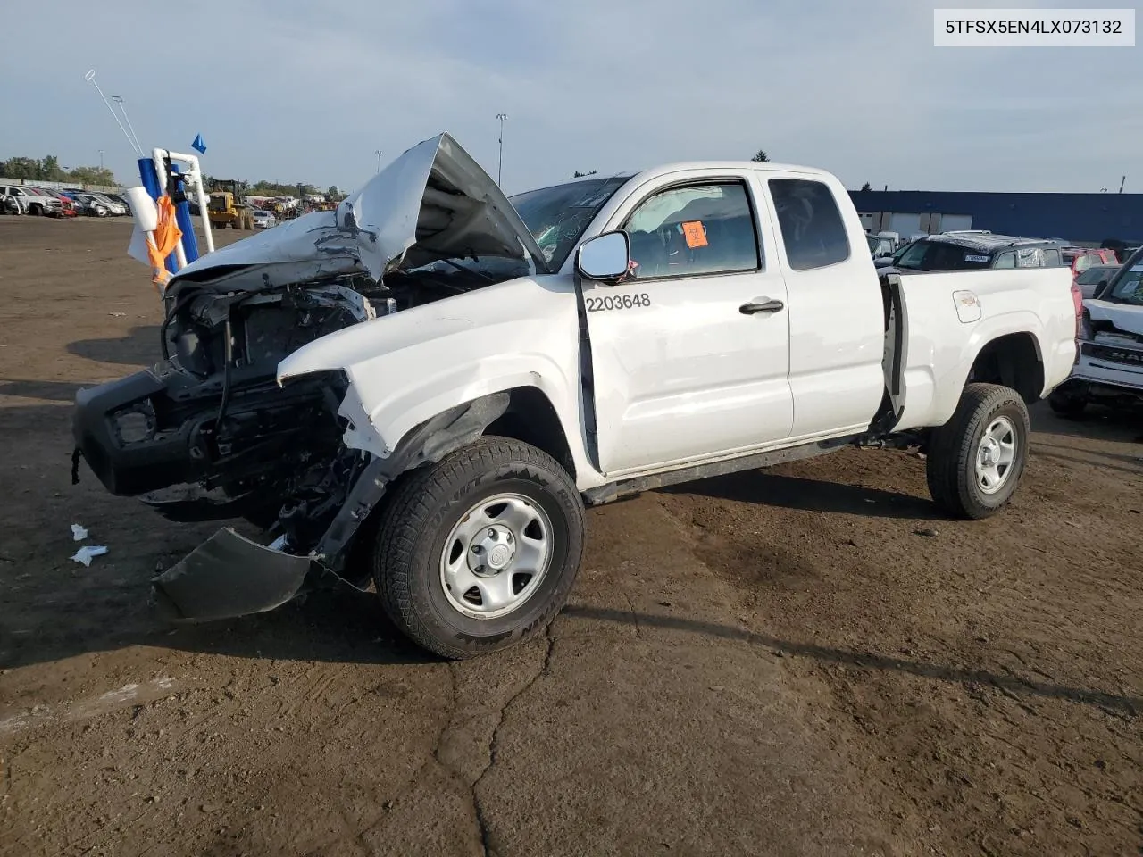 2020 Toyota Tacoma Access Cab VIN: 5TFSX5EN4LX073132 Lot: 72561474