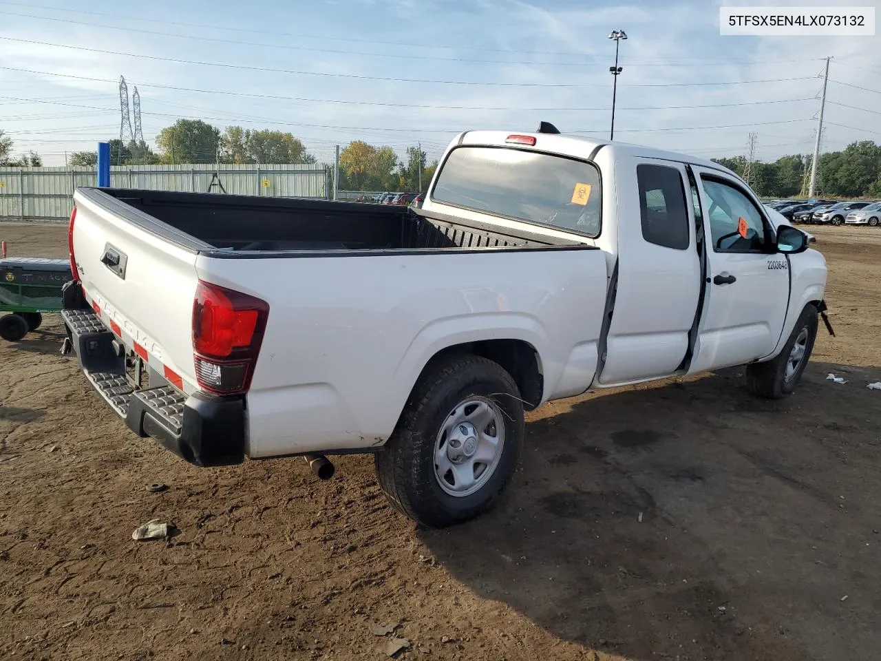 2020 Toyota Tacoma Access Cab VIN: 5TFSX5EN4LX073132 Lot: 72561474