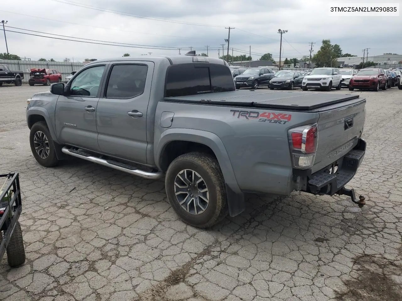 2020 Toyota Tacoma Double Cab VIN: 3TMCZ5AN2LM290835 Lot: 72575534