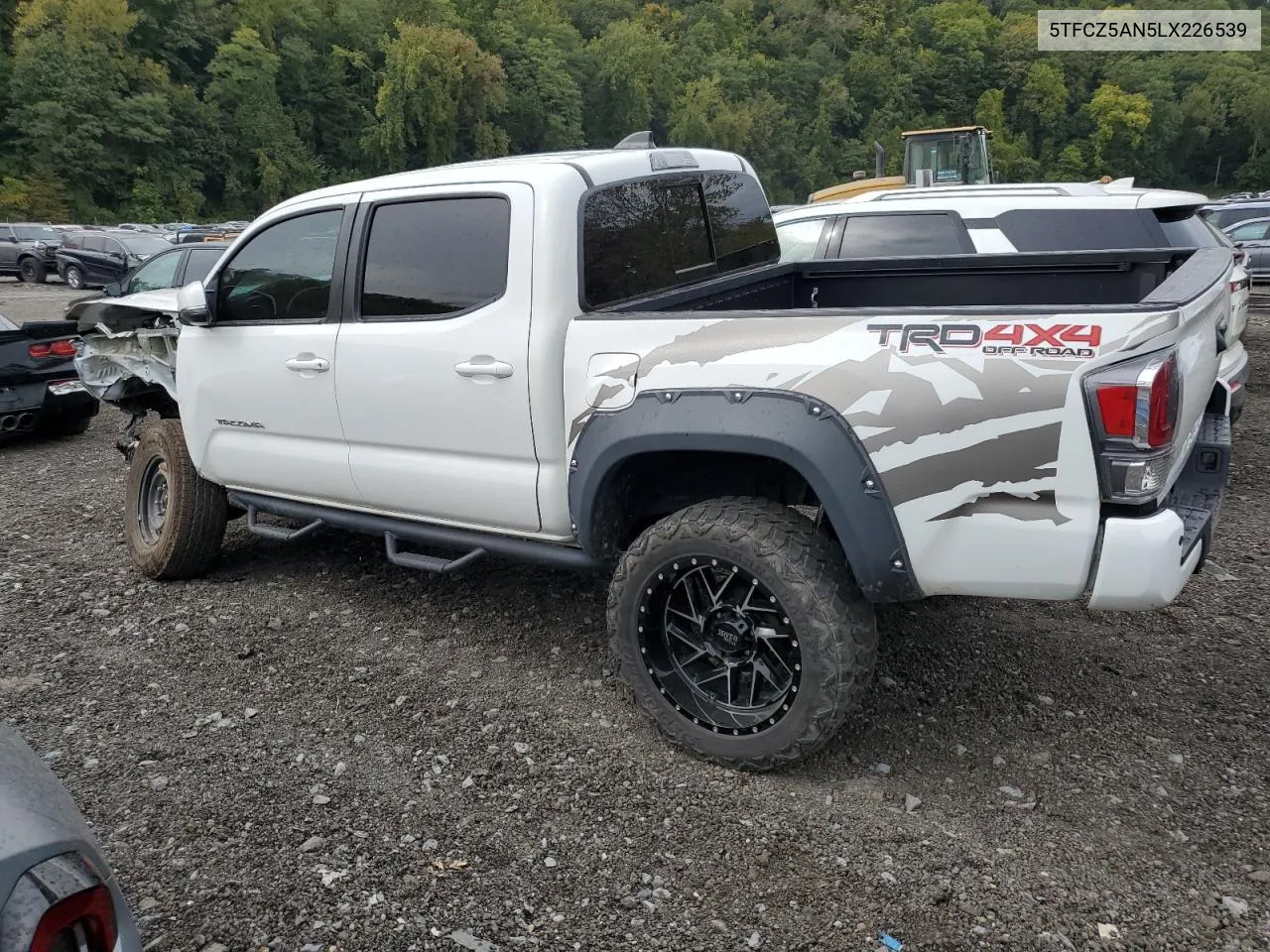 2020 Toyota Tacoma Double Cab VIN: 5TFCZ5AN5LX226539 Lot: 72586274