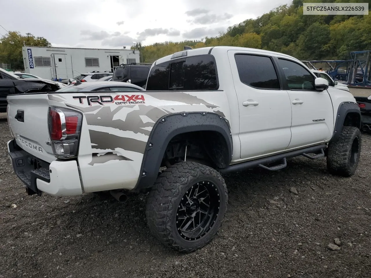 5TFCZ5AN5LX226539 2020 Toyota Tacoma Double Cab