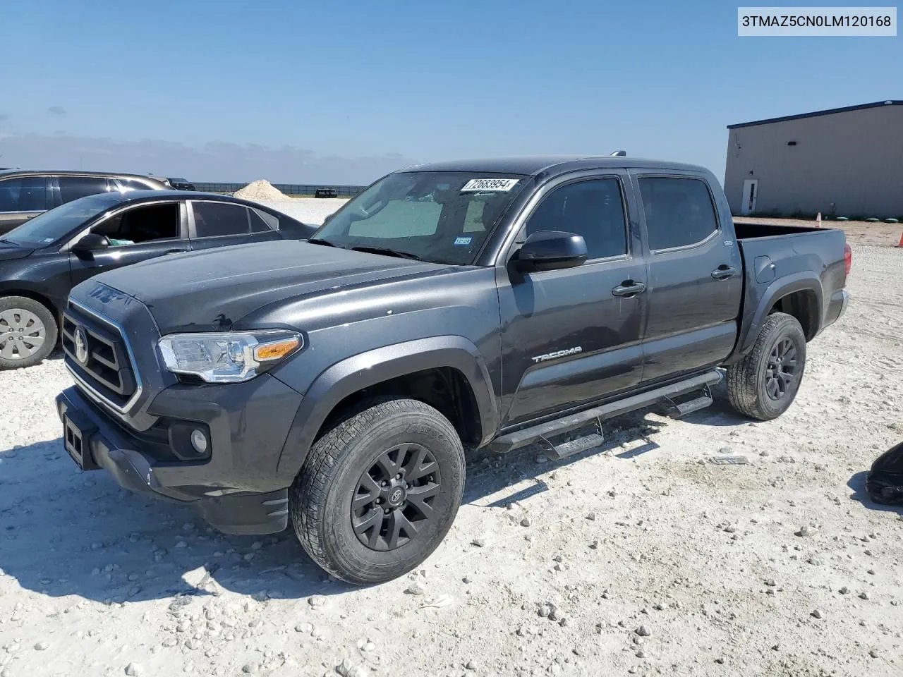 2020 Toyota Tacoma Double Cab VIN: 3TMAZ5CN0LM120168 Lot: 72683954