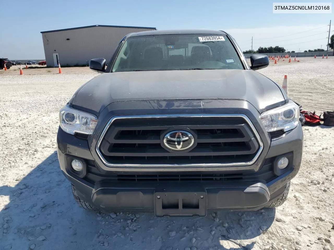 2020 Toyota Tacoma Double Cab VIN: 3TMAZ5CN0LM120168 Lot: 72683954