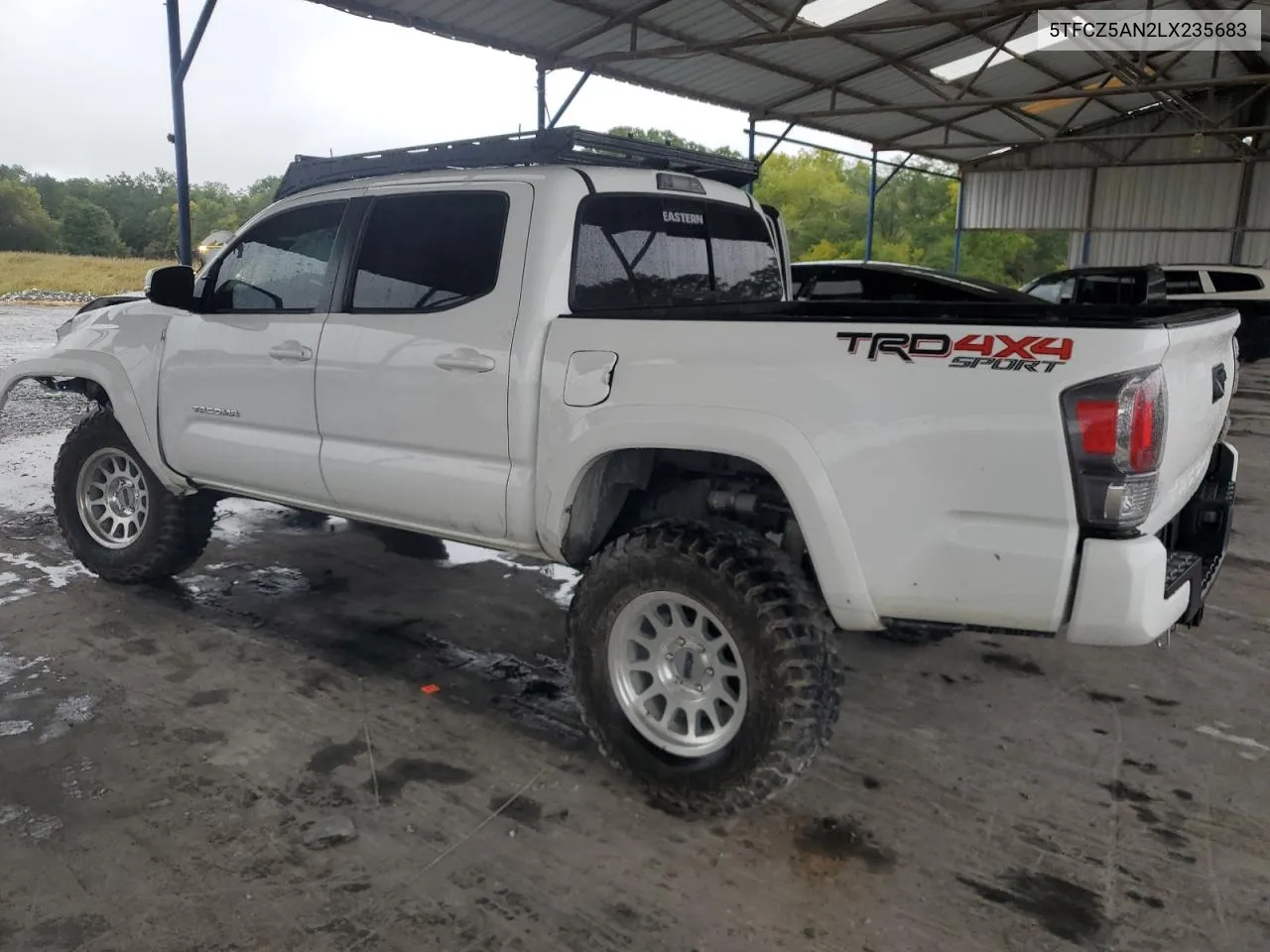 2020 Toyota Tacoma Double Cab VIN: 5TFCZ5AN2LX235683 Lot: 72783514