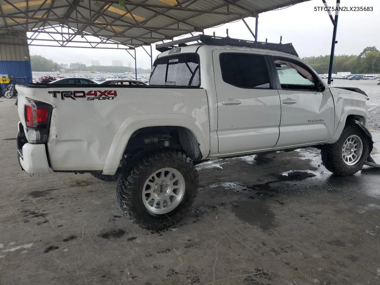 2020 Toyota Tacoma Double Cab VIN: 5TFCZ5AN2LX235683 Lot: 72783514