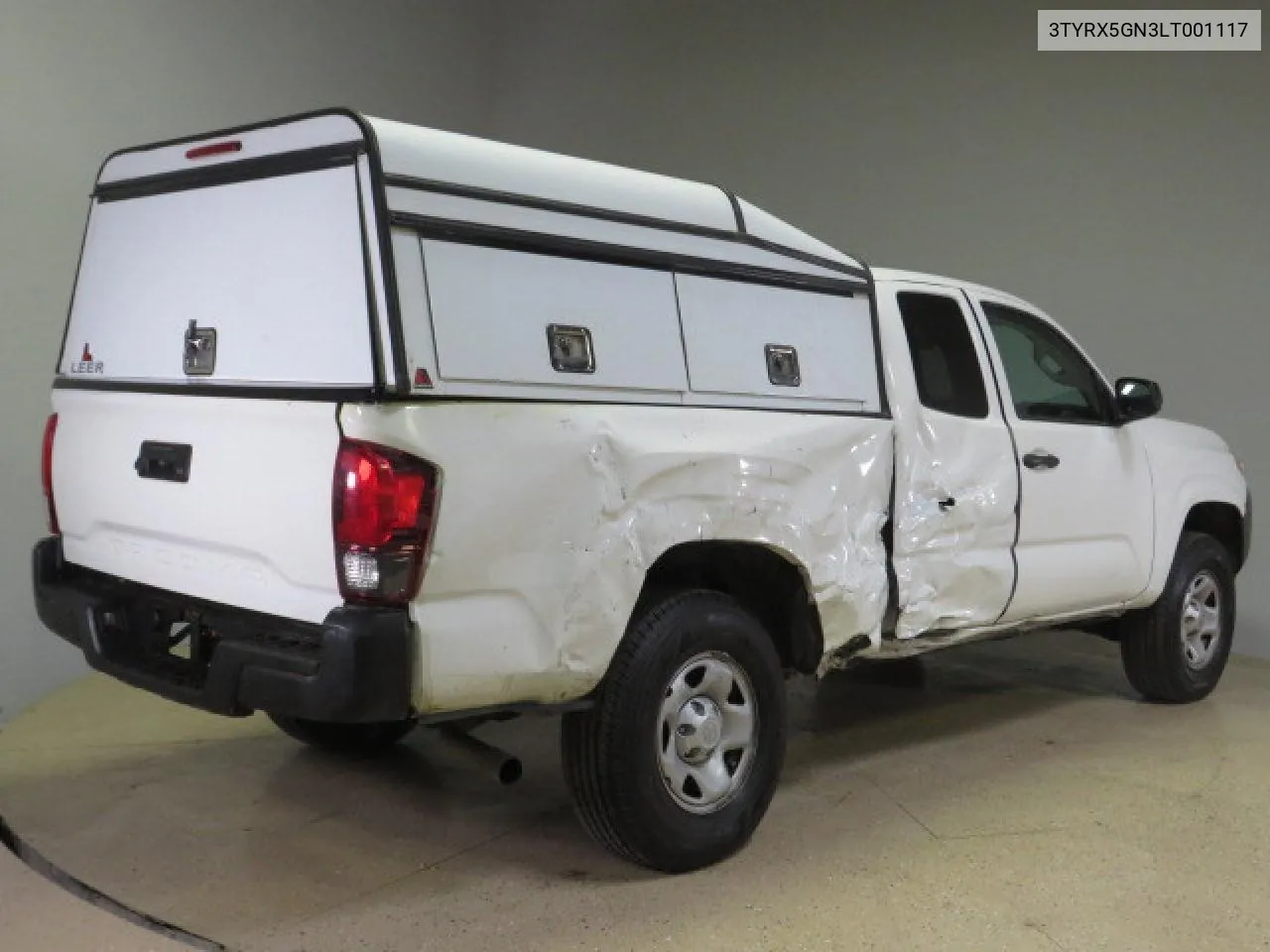 2020 Toyota Tacoma Access Cab VIN: 3TYRX5GN3LT001117 Lot: 73228414