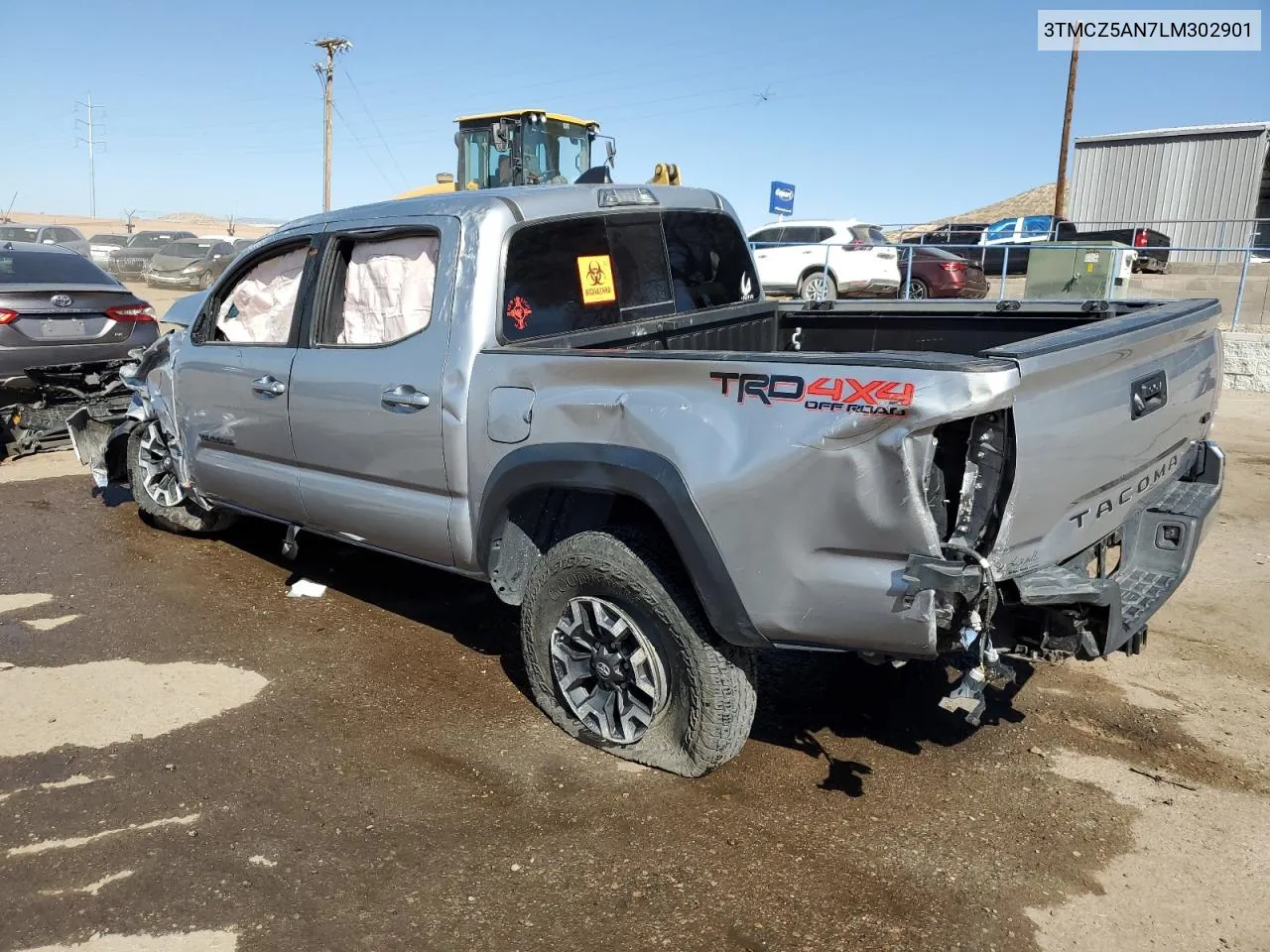 2020 Toyota Tacoma Double Cab VIN: 3TMCZ5AN7LM302901 Lot: 73231544