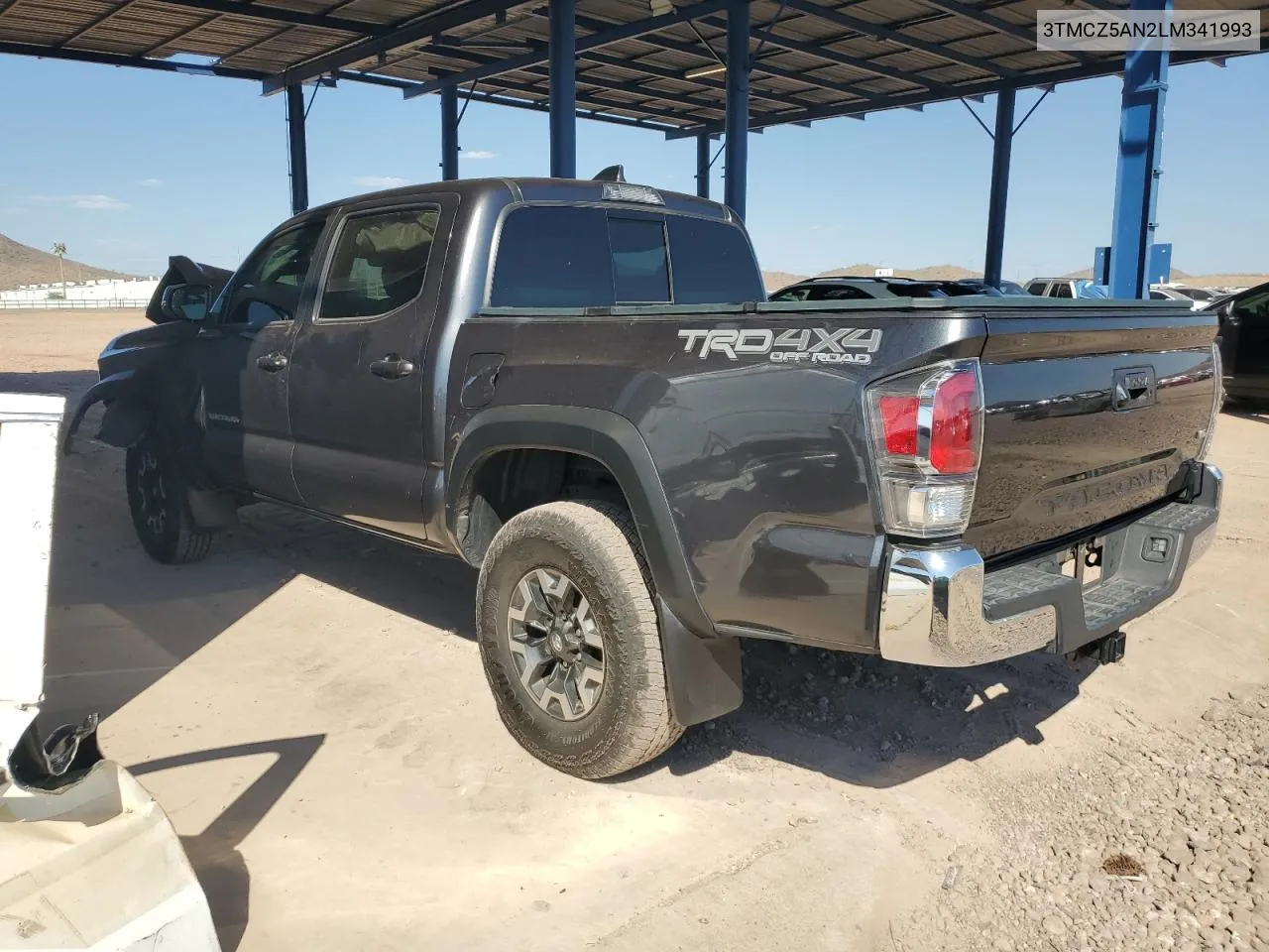 2020 Toyota Tacoma Double Cab VIN: 3TMCZ5AN2LM341993 Lot: 73576004