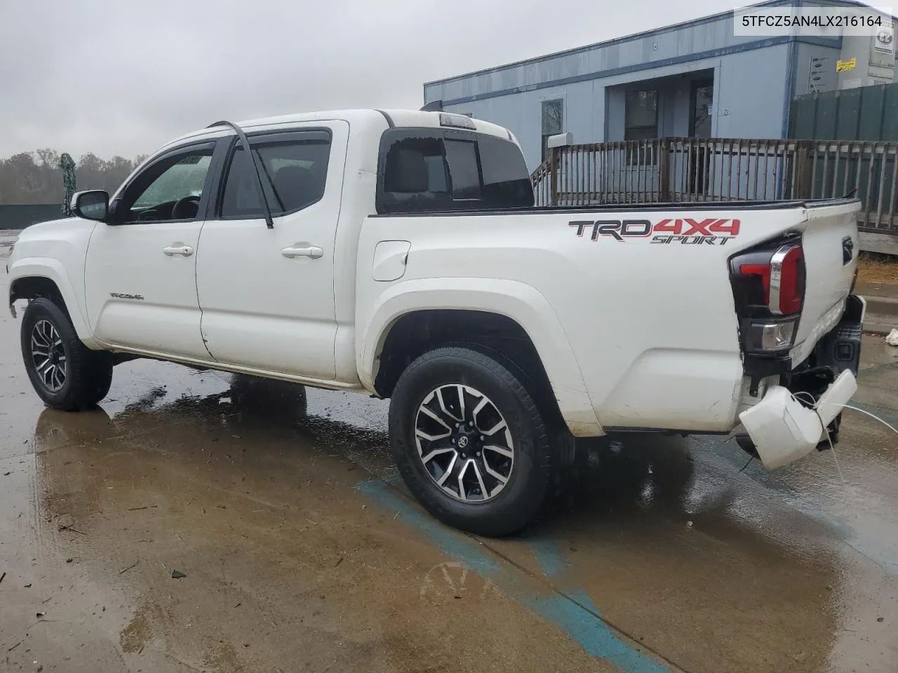 2020 Toyota Tacoma Double Cab VIN: 5TFCZ5AN4LX216164 Lot: 73742814