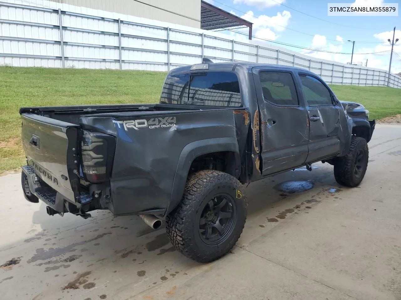 2020 Toyota Tacoma Double Cab VIN: 3TMCZ5AN8LM355879 Lot: 73792914