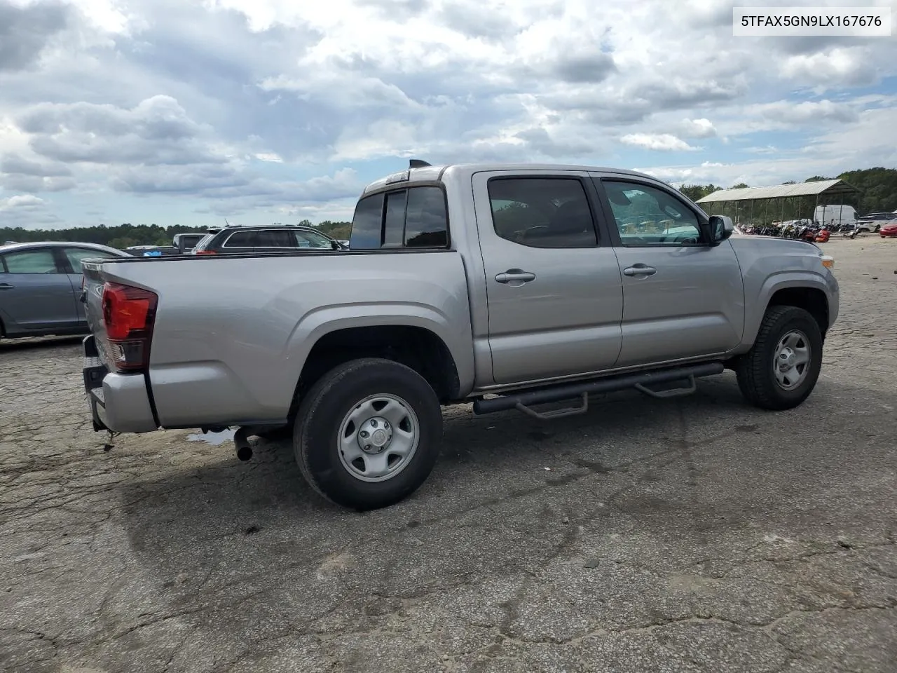 5TFAX5GN9LX167676 2020 Toyota Tacoma Double Cab