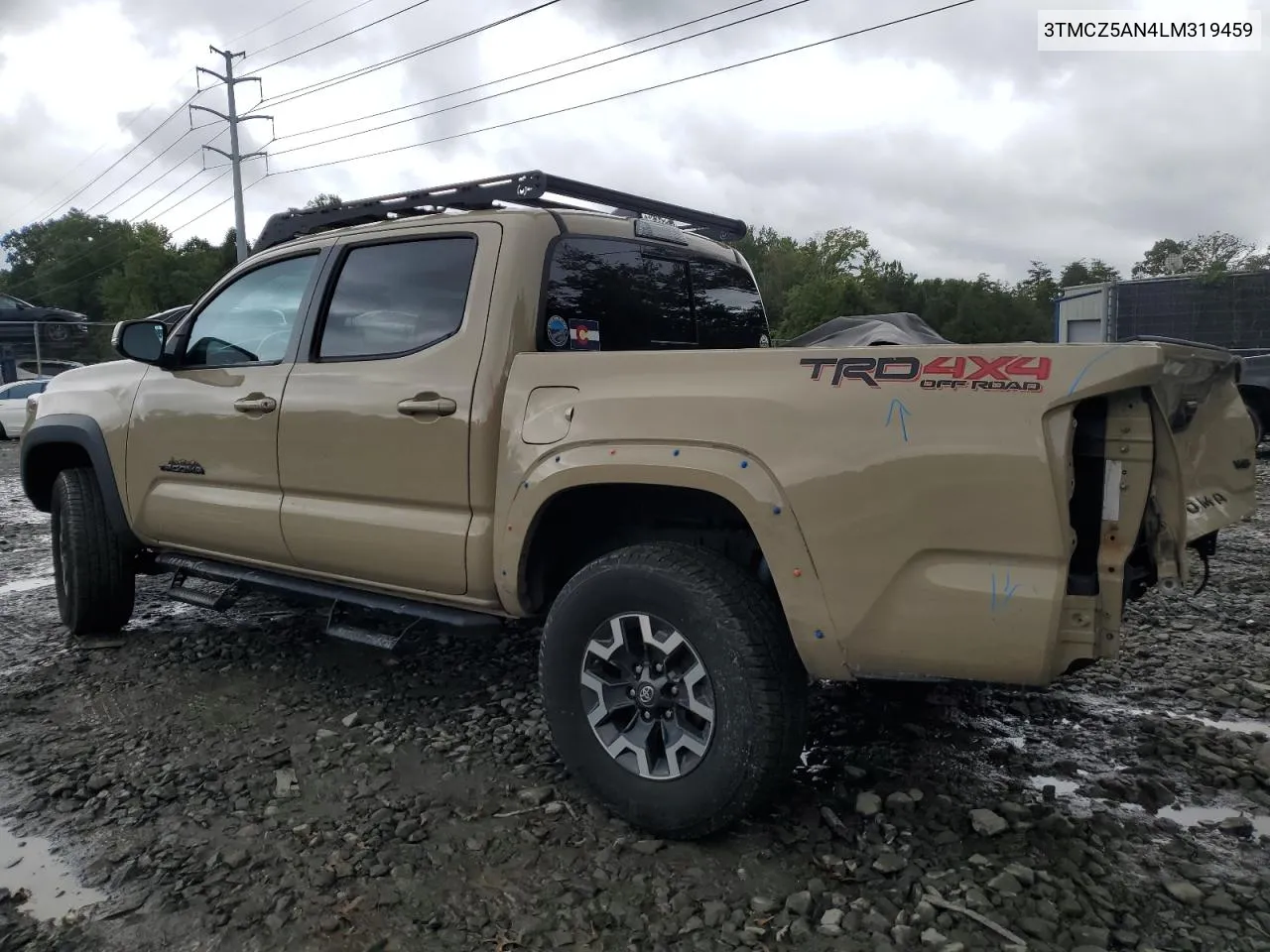 2020 Toyota Tacoma Double Cab VIN: 3TMCZ5AN4LM319459 Lot: 74113884