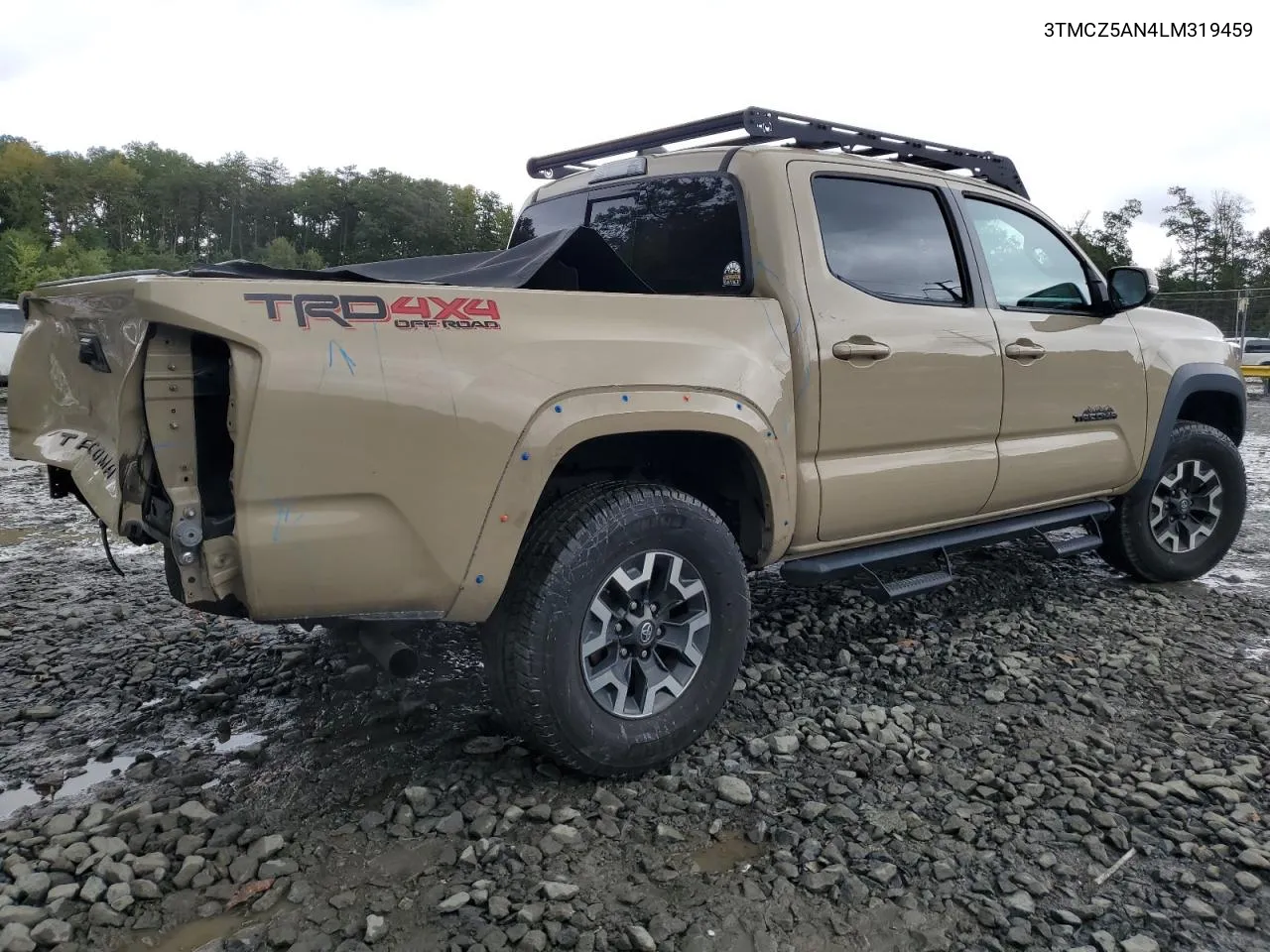 2020 Toyota Tacoma Double Cab VIN: 3TMCZ5AN4LM319459 Lot: 74113884