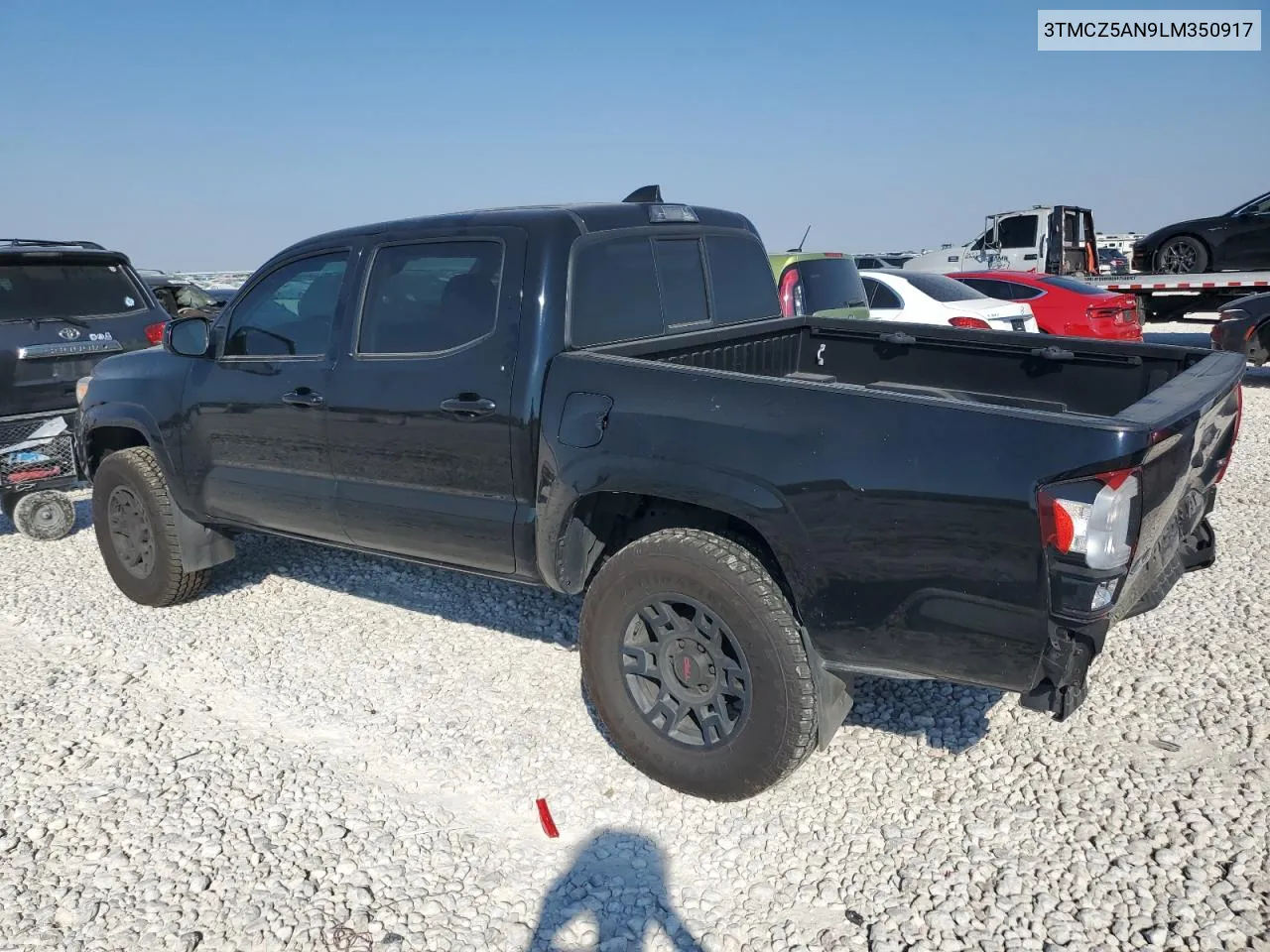 2020 Toyota Tacoma Double Cab VIN: 3TMCZ5AN9LM350917 Lot: 74379624