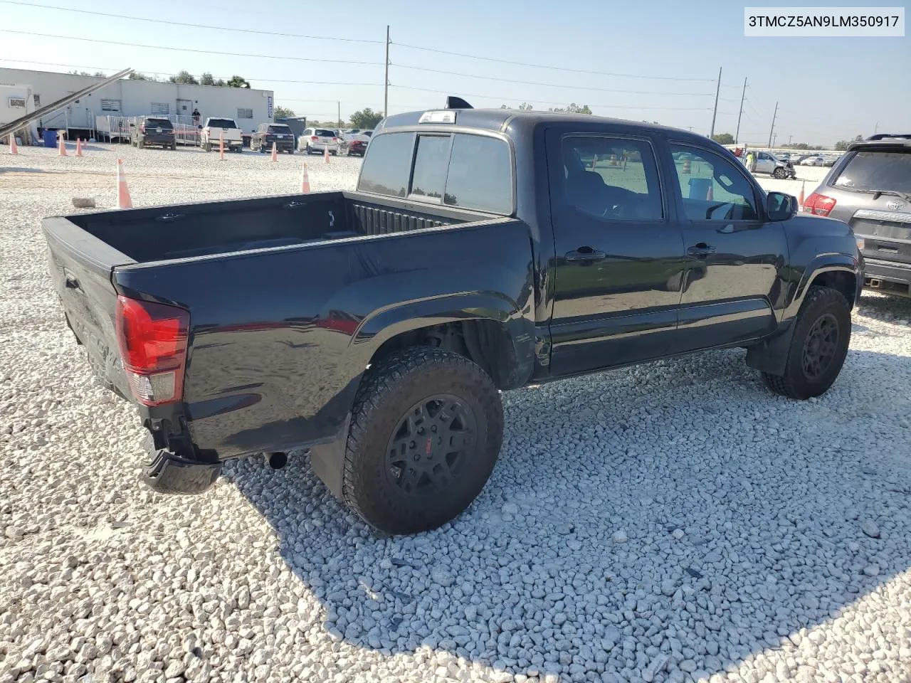 2020 Toyota Tacoma Double Cab VIN: 3TMCZ5AN9LM350917 Lot: 74379624