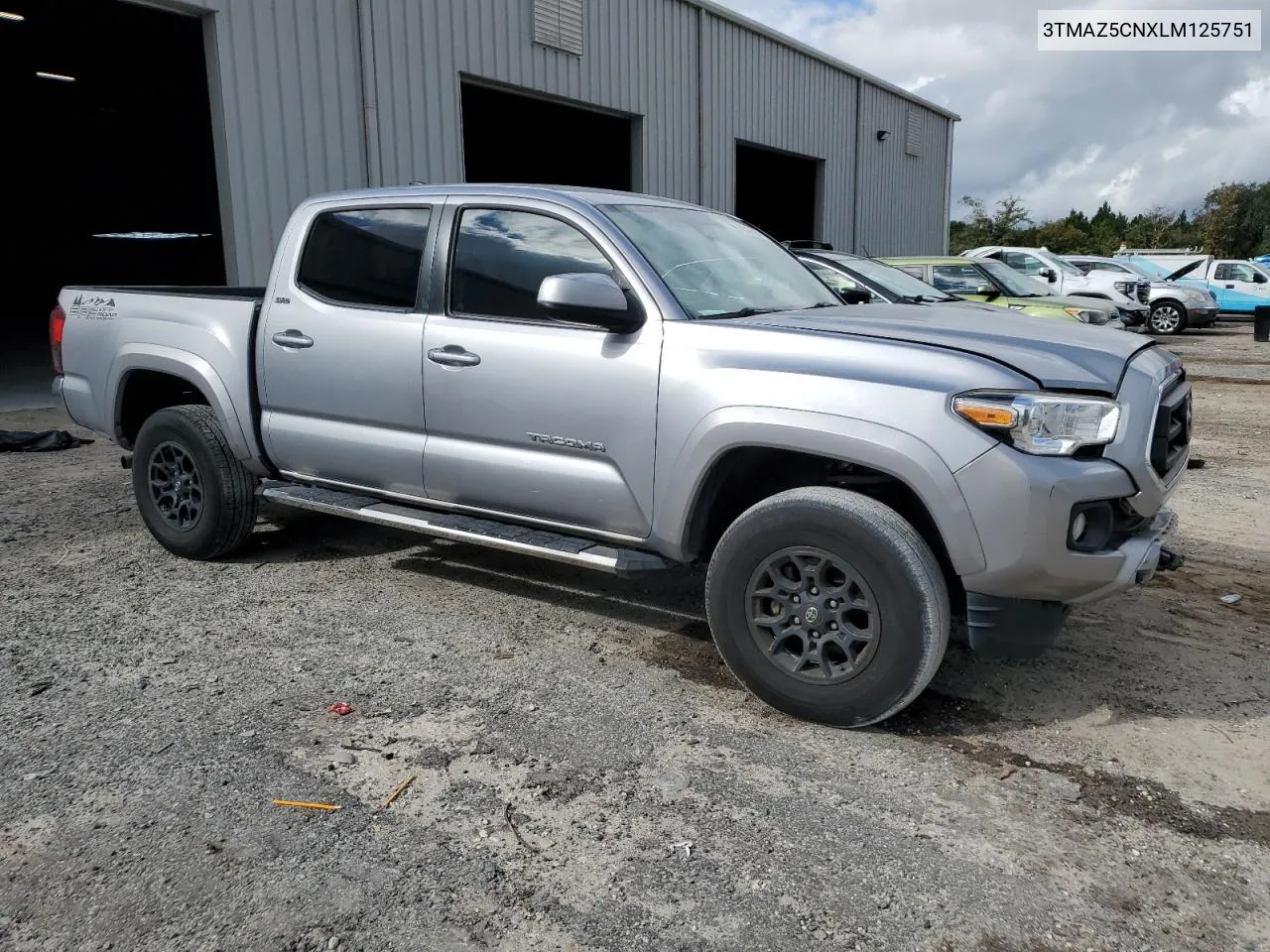 2020 Toyota Tacoma Double Cab VIN: 3TMAZ5CNXLM125751 Lot: 74547594