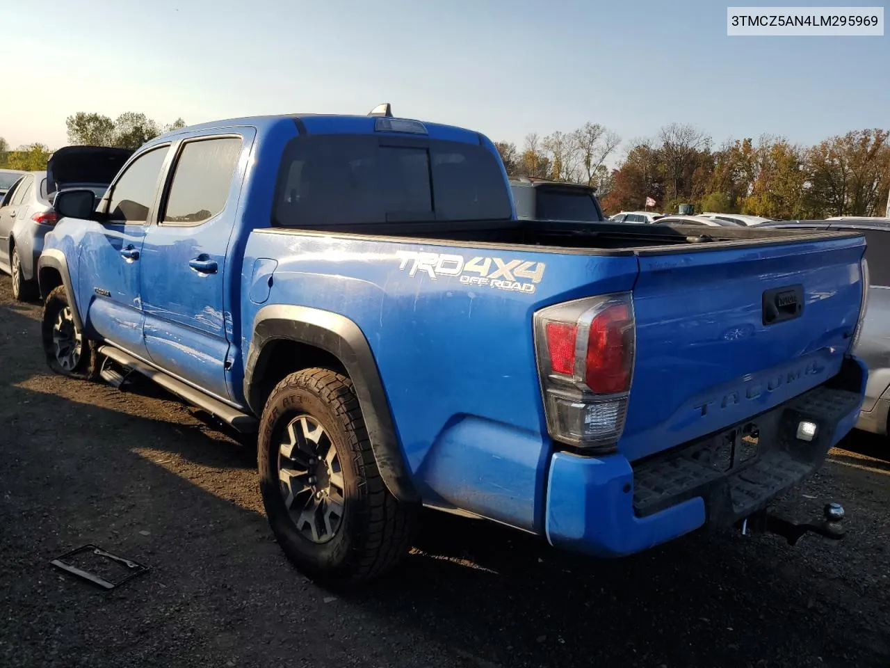 2020 Toyota Tacoma Double Cab VIN: 3TMCZ5AN4LM295969 Lot: 74905834