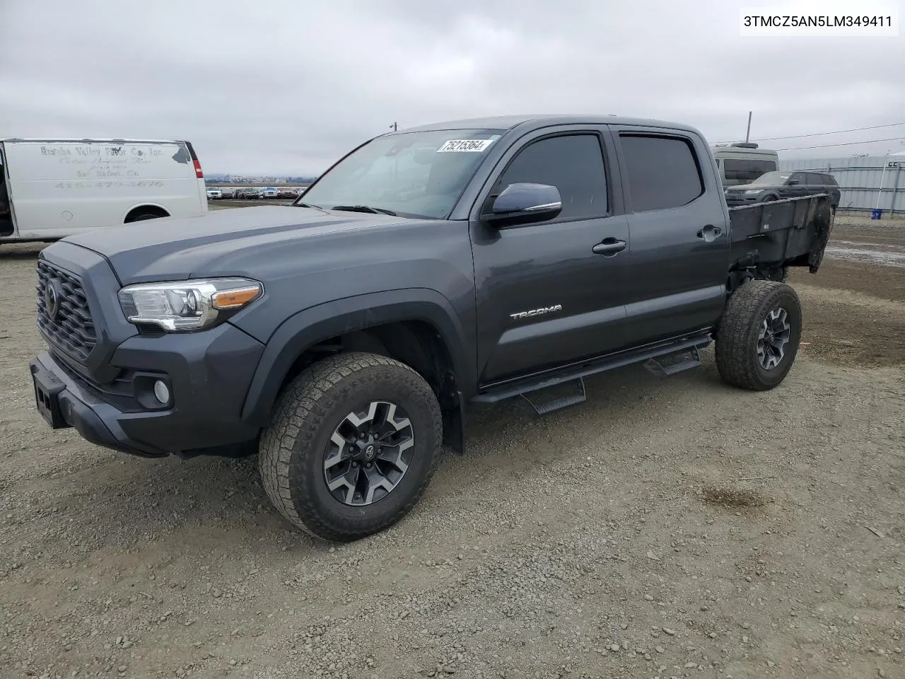 2020 Toyota Tacoma Double Cab VIN: 3TMCZ5AN5LM349411 Lot: 75215364