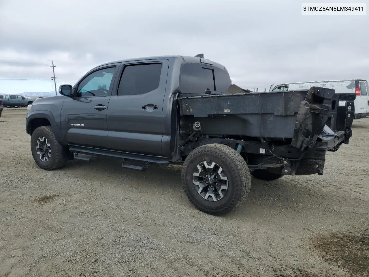 2020 Toyota Tacoma Double Cab VIN: 3TMCZ5AN5LM349411 Lot: 75215364