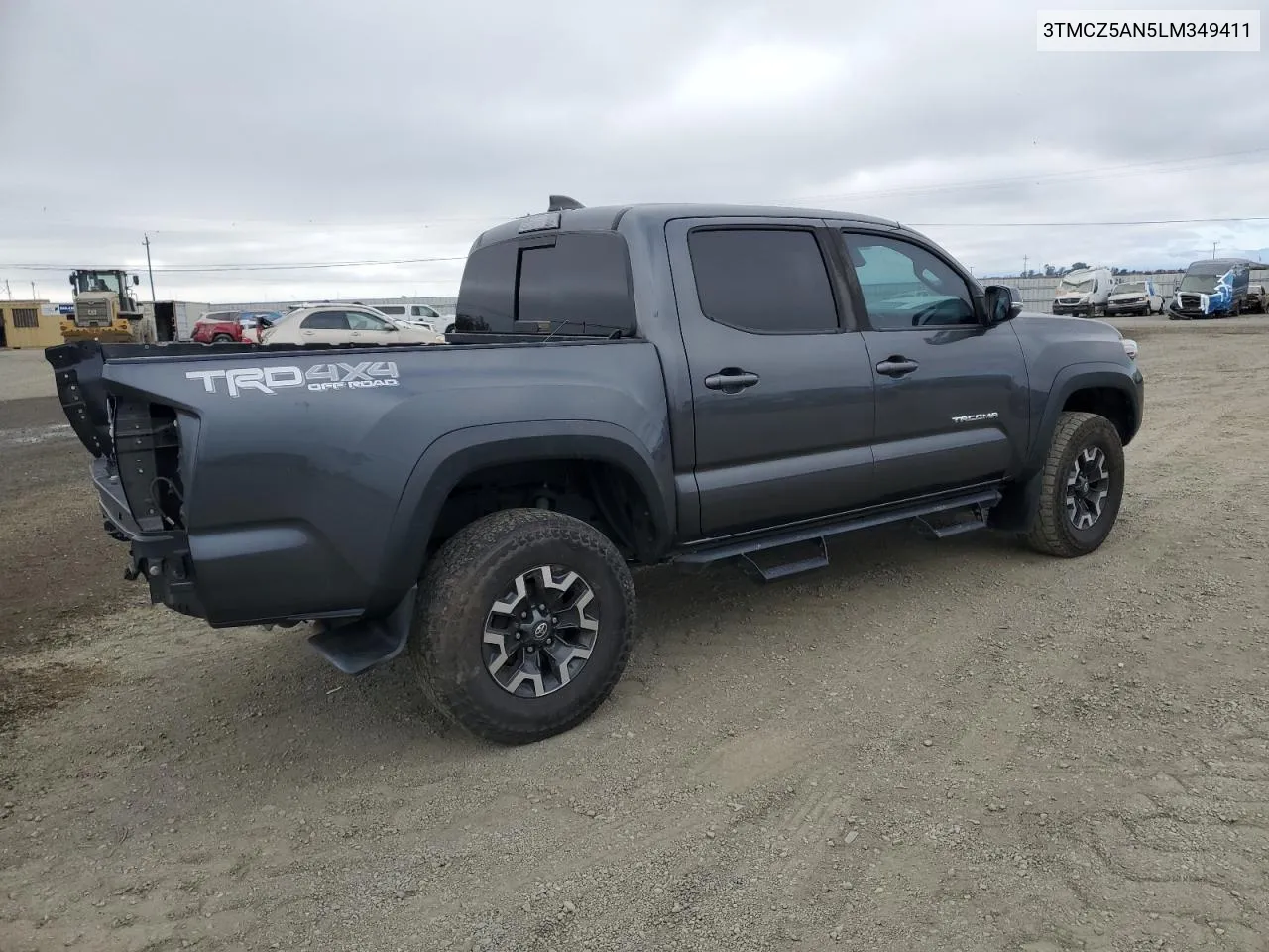 2020 Toyota Tacoma Double Cab VIN: 3TMCZ5AN5LM349411 Lot: 75215364