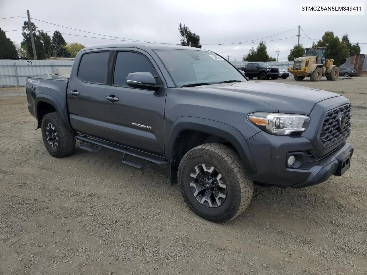 2020 Toyota Tacoma Double Cab VIN: 3TMCZ5AN5LM349411 Lot: 75215364