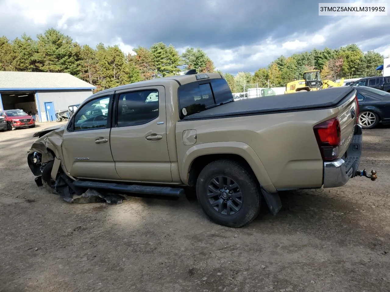 2020 Toyota Tacoma Double Cab VIN: 3TMCZ5ANXLM319952 Lot: 75654344