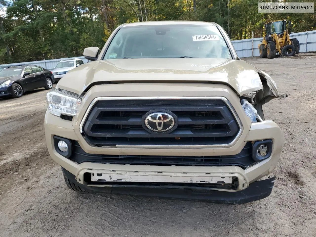 2020 Toyota Tacoma Double Cab VIN: 3TMCZ5ANXLM319952 Lot: 75654344