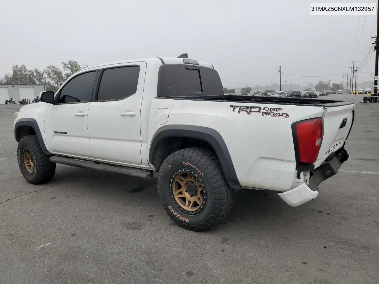 2020 Toyota Tacoma Double Cab VIN: 3TMAZ5CNXLM132957 Lot: 75908014