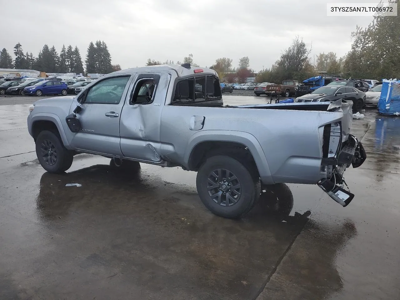 3TYSZ5AN7LT006972 2020 Toyota Tacoma Access Cab