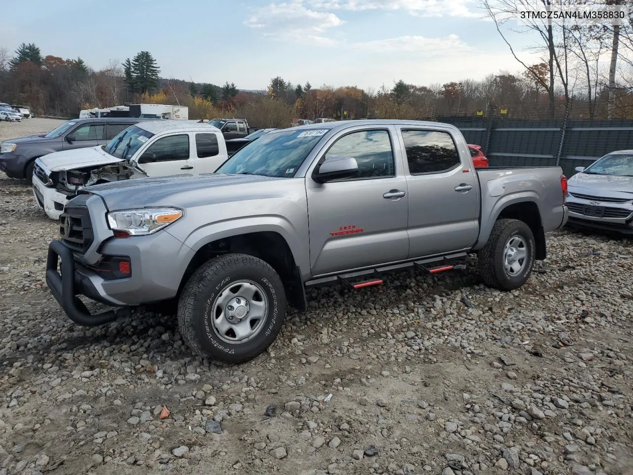 2020 Toyota Tacoma Double Cab VIN: 3TMCZ5AN4LM358830 Lot: 76107164