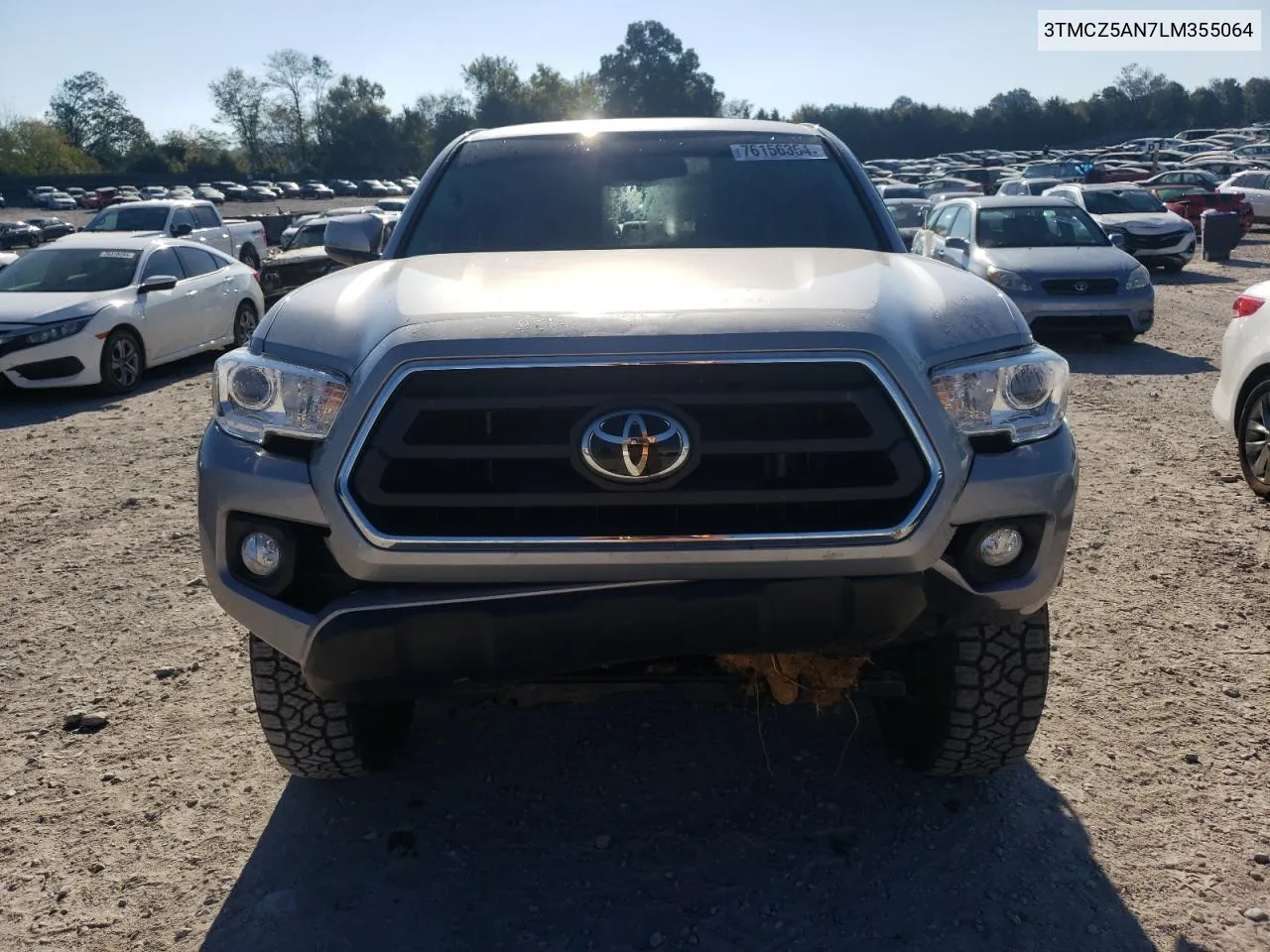 2020 Toyota Tacoma Double Cab VIN: 3TMCZ5AN7LM355064 Lot: 76156354