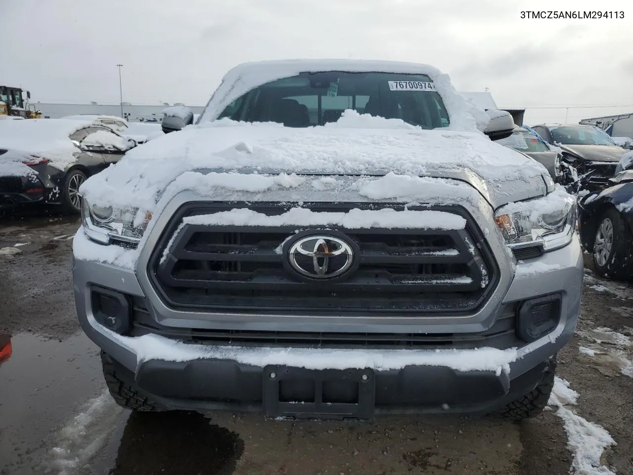 2020 Toyota Tacoma Double Cab VIN: 3TMCZ5AN6LM294113 Lot: 76700974