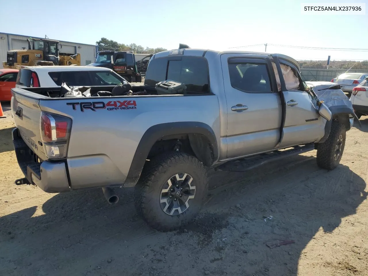 2020 Toyota Tacoma Double Cab VIN: 5TFCZ5AN4LX237936 Lot: 76715584