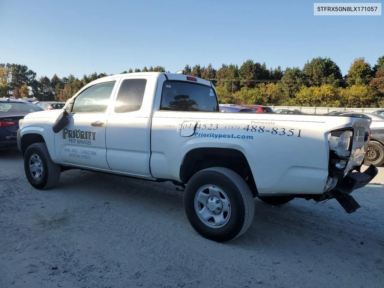 5TFRX5GN8LX171057 2020 Toyota Tacoma Access Cab