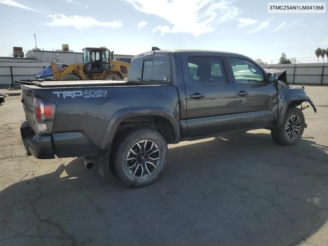 2020 Toyota Tacoma Double Cab VIN: 3TMCZ5AN1LM341368 Lot: 77708324