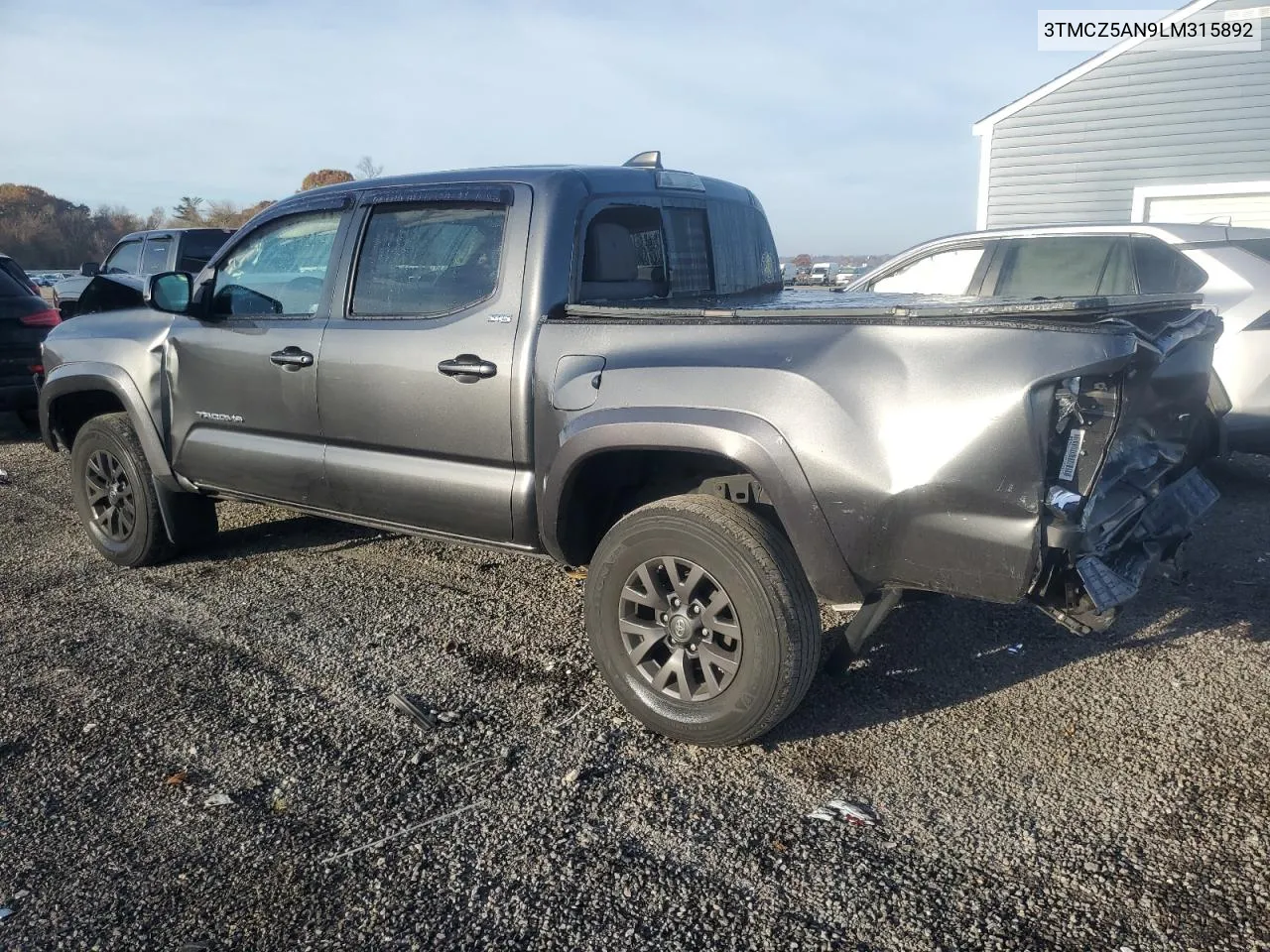 2020 Toyota Tacoma Double Cab VIN: 3TMCZ5AN9LM315892 Lot: 78205814