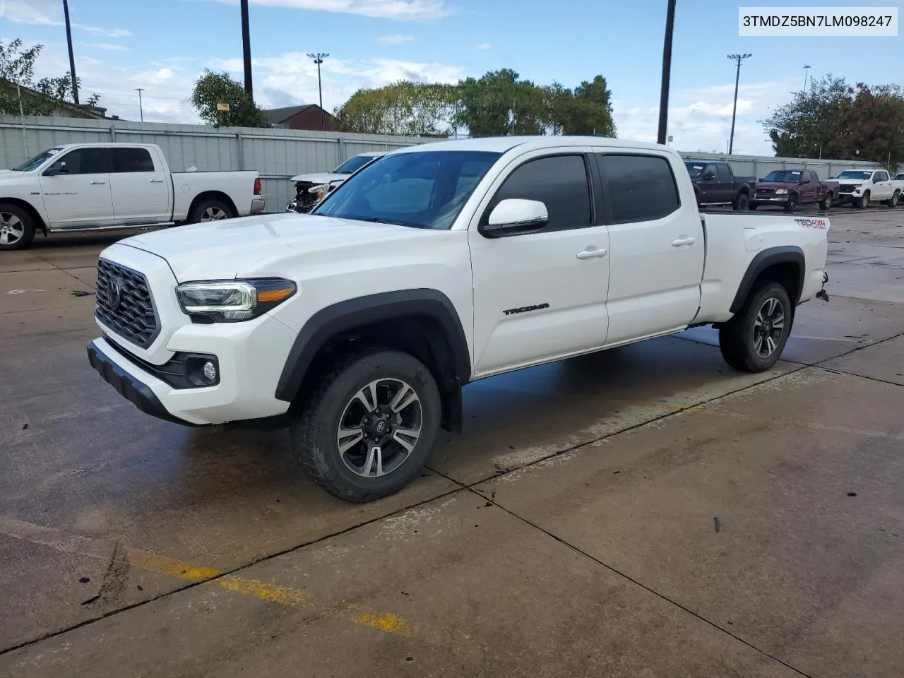 3TMDZ5BN7LM098247 2020 Toyota Tacoma Double Cab