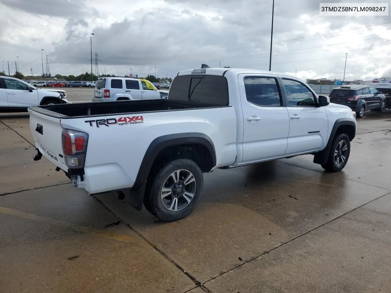 3TMDZ5BN7LM098247 2020 Toyota Tacoma Double Cab