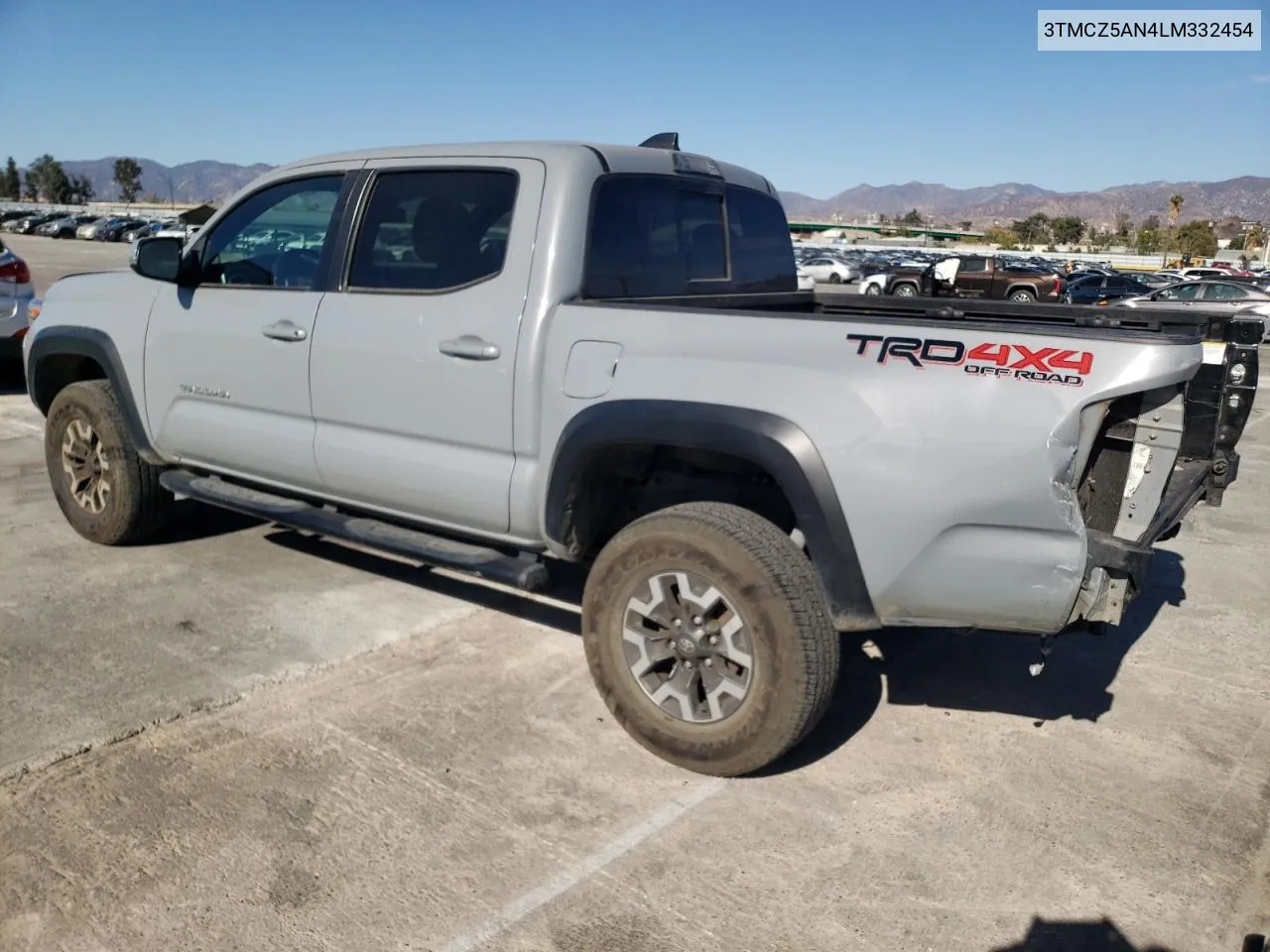 2020 Toyota Tacoma Double Cab VIN: 3TMCZ5AN4LM332454 Lot: 78478914