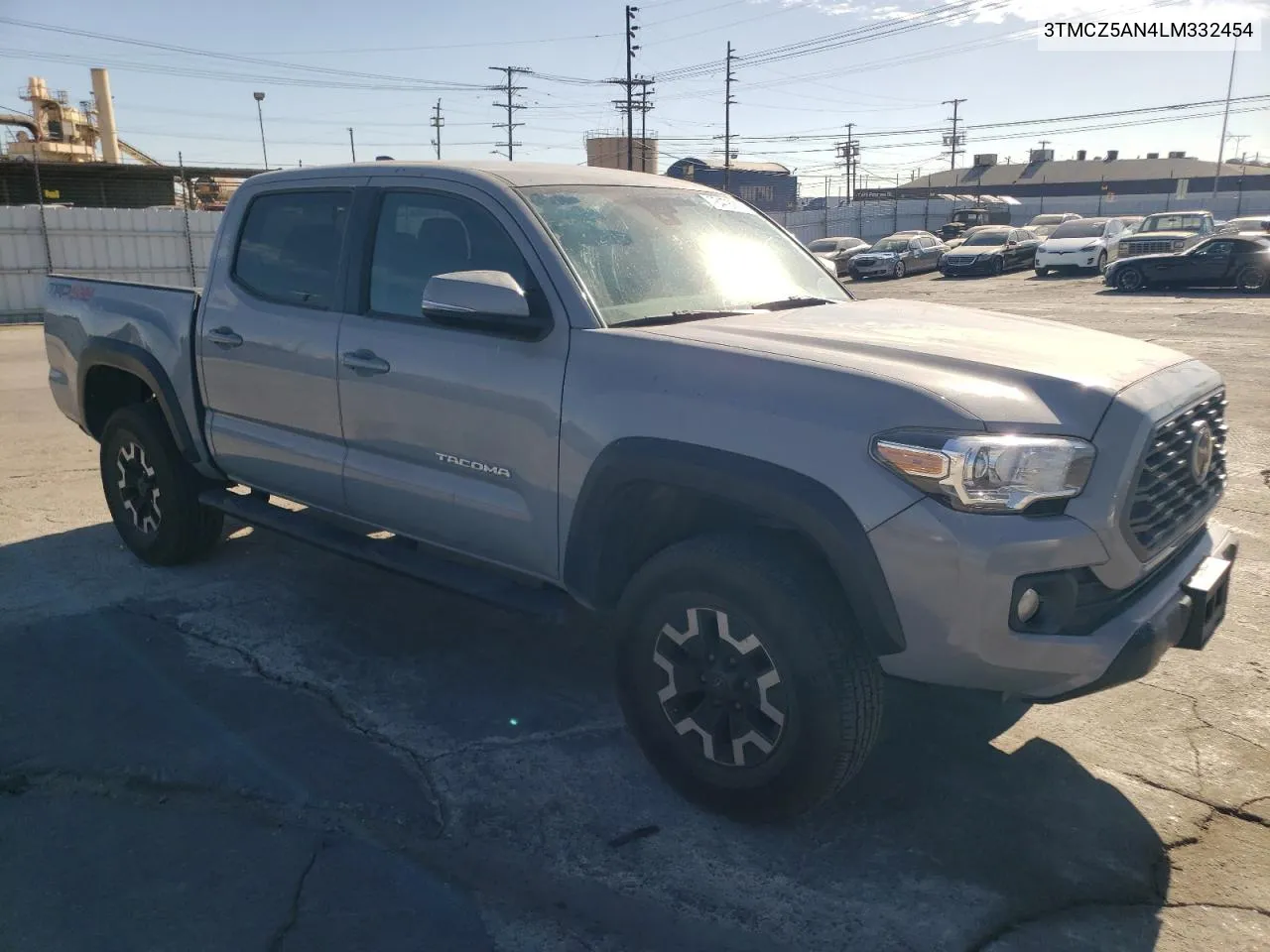 2020 Toyota Tacoma Double Cab VIN: 3TMCZ5AN4LM332454 Lot: 78478914