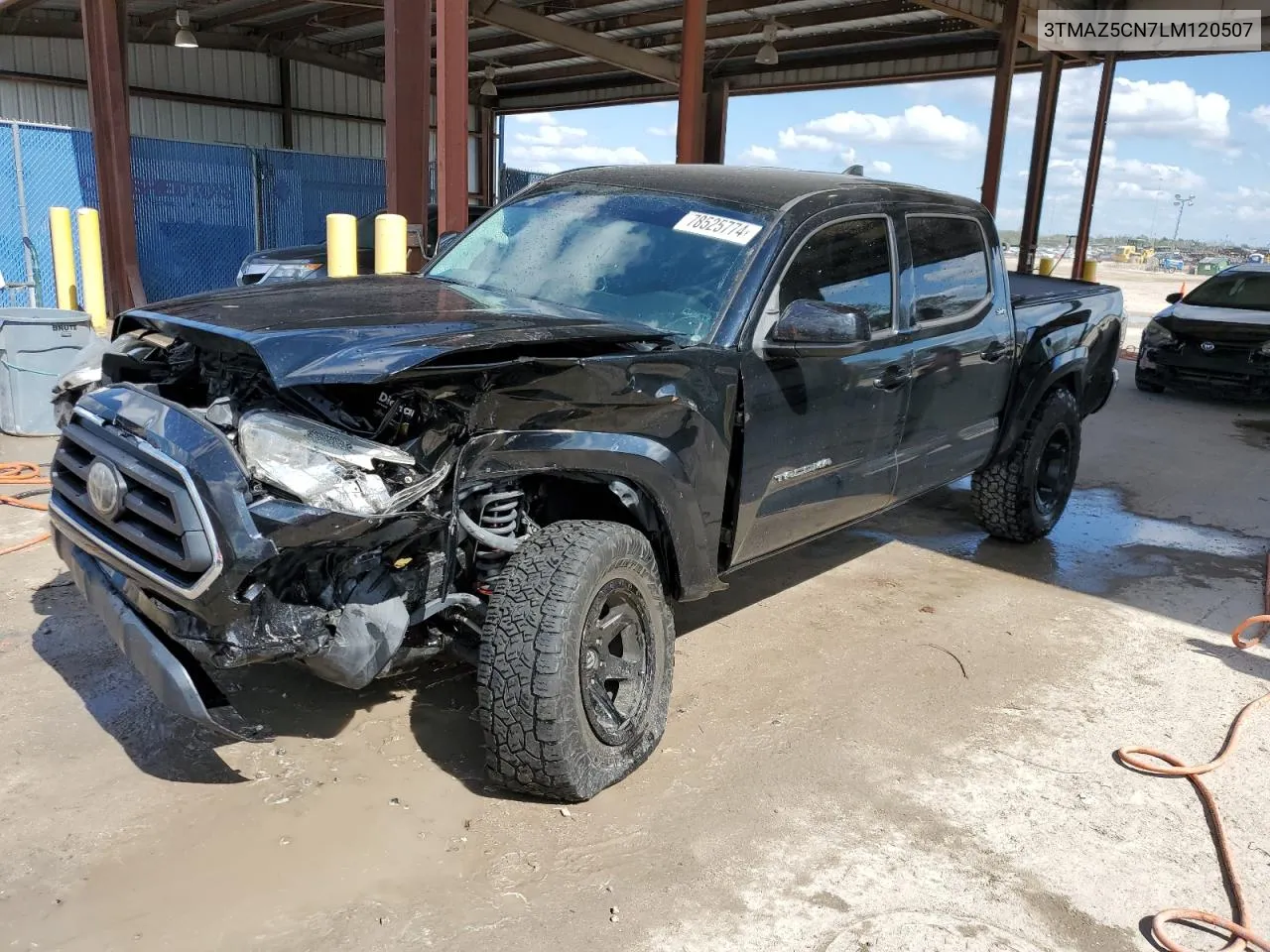 2020 Toyota Tacoma Double Cab VIN: 3TMAZ5CN7LM120507 Lot: 78525774