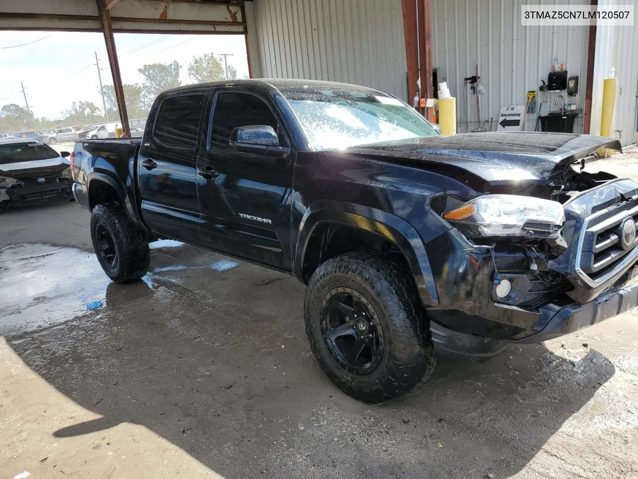 2020 Toyota Tacoma Double Cab VIN: 3TMAZ5CN7LM120507 Lot: 78525774