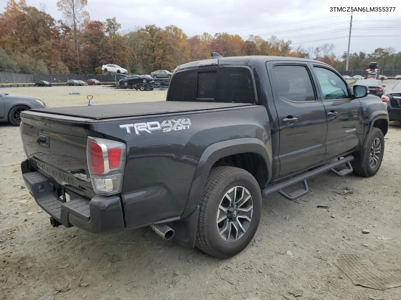 2020 Toyota Tacoma Double Cab VIN: 3TMCZ5AN6LM355377 Lot: 78633234