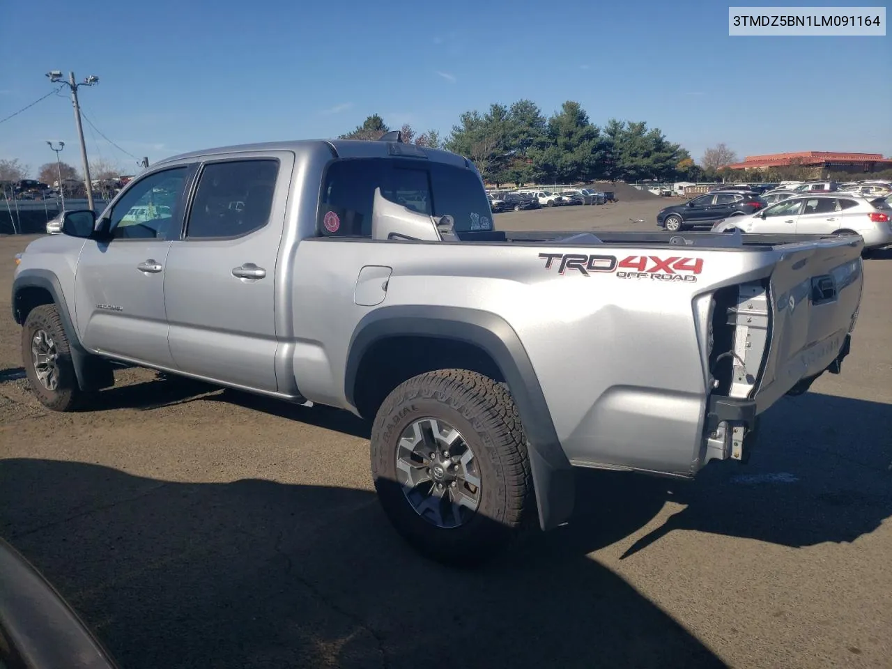 2020 Toyota Tacoma Double Cab VIN: 3TMDZ5BN1LM091164 Lot: 78681194